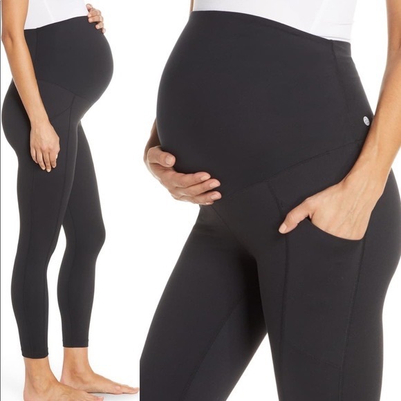 Zella Maternity Leggings With Pockets 